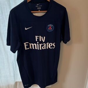 Nike PSG Dark Blue Soccer Jersey, Size L